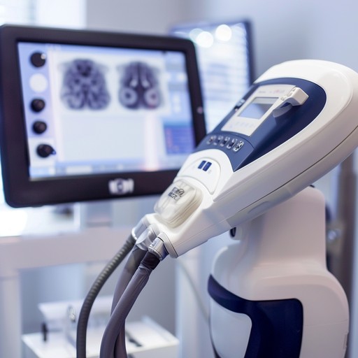 Advanced medical diagnostic device with digital monitoring interface representing modern medical technology used by overseas manufacturers seeking ARTG inclusion in Australia.